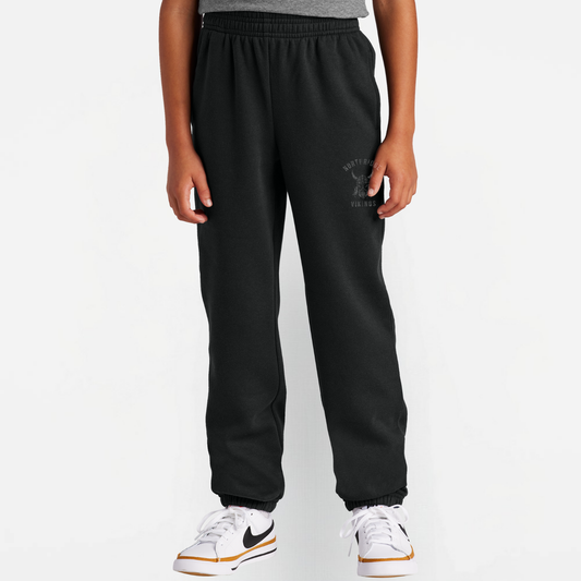 NRS: Northridge Vikings *Distressed Graphic* Youth Sweatpants