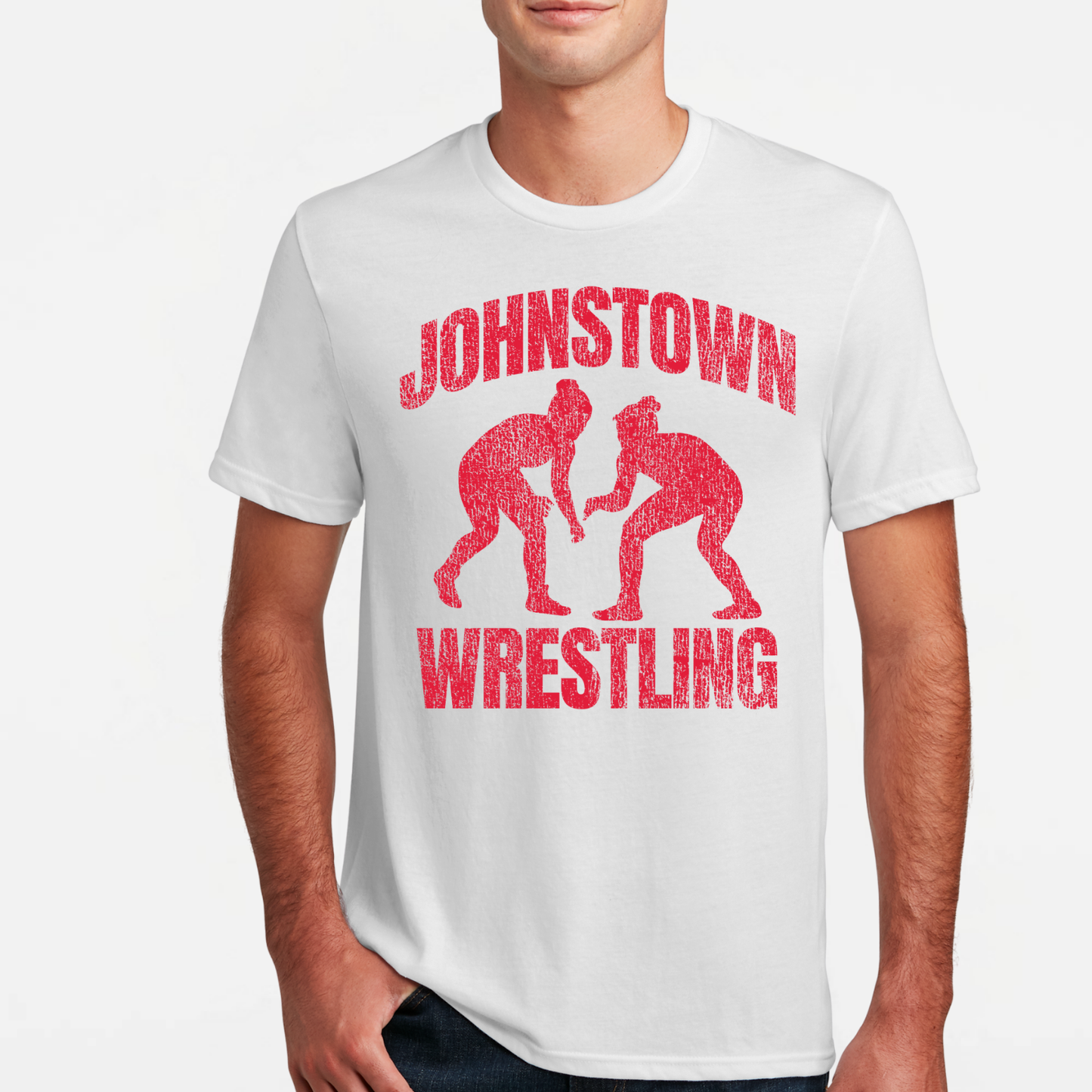 JYAA: Johnstown Wrestling *distressed graphic* Blended T-Shirt