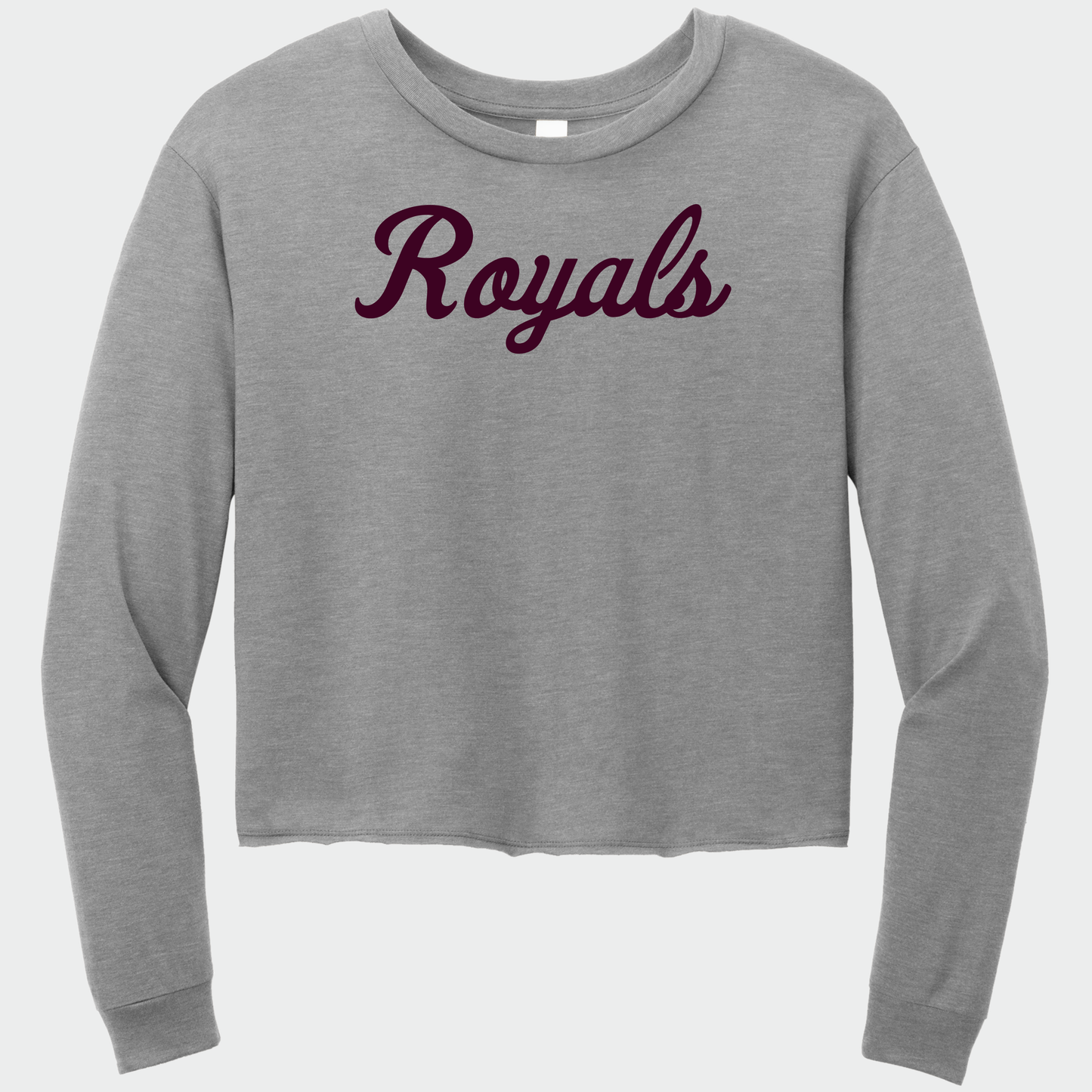 TCR: Royals Script, Women's Triblend Midi Long Sleeve Tee