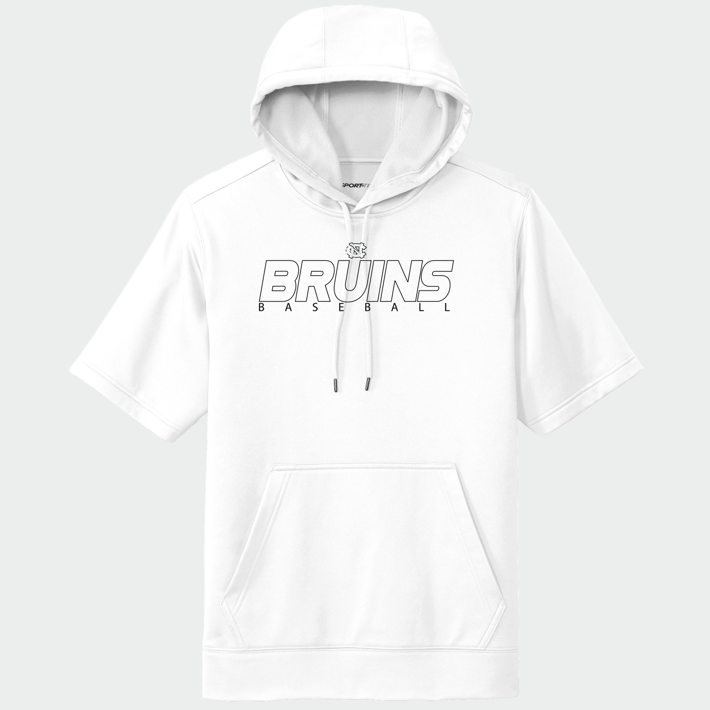 BRUINS: Short Sleeve Tech Fleece Hoodie