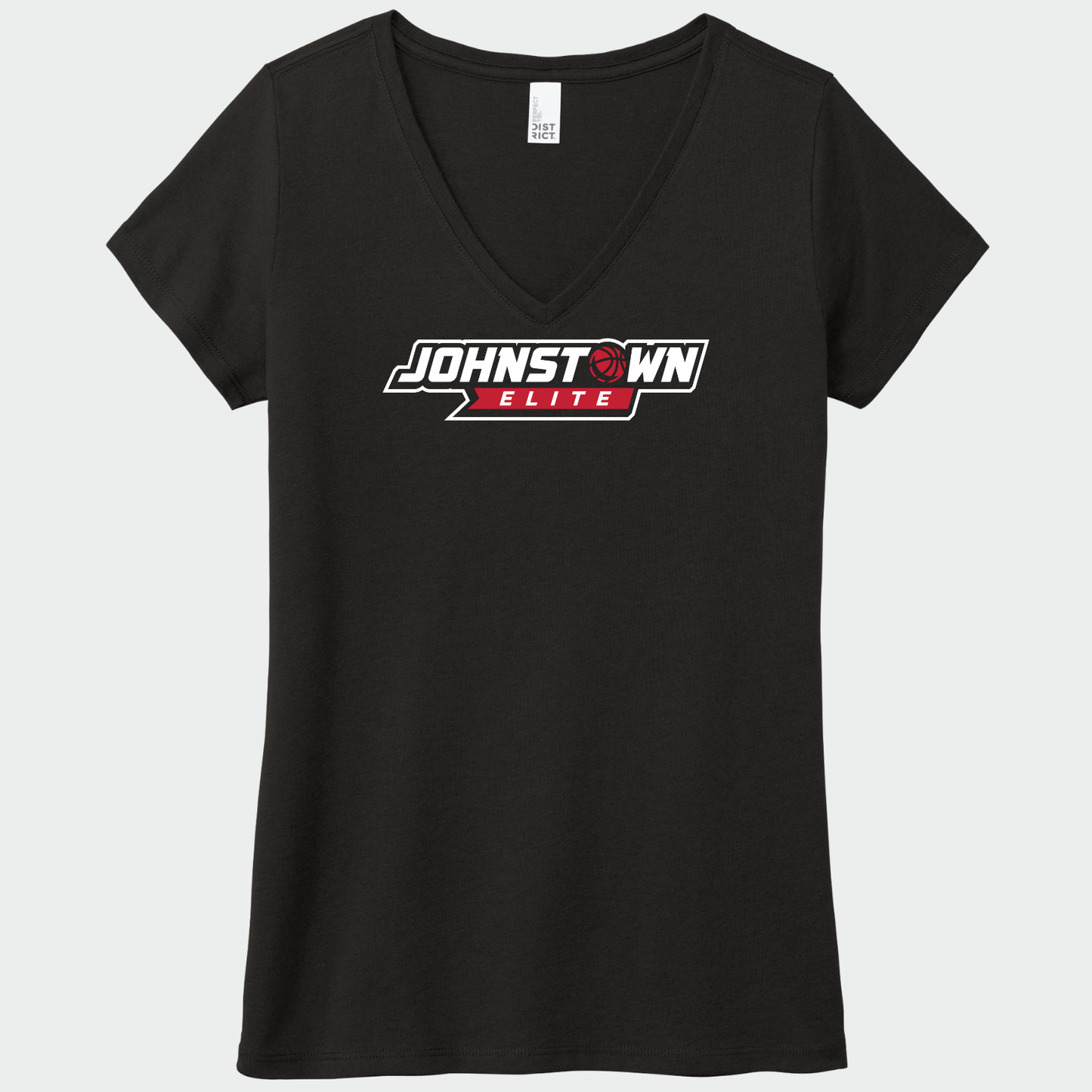 JEB: Johnstown Elite Basketball Women's Blended Short Sleeve V-Neck T-Shirt