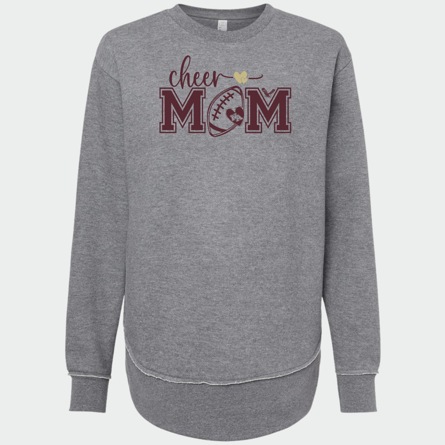 NAYCHEER: Football Cheer Mom Women's Weekend Sweatshirt