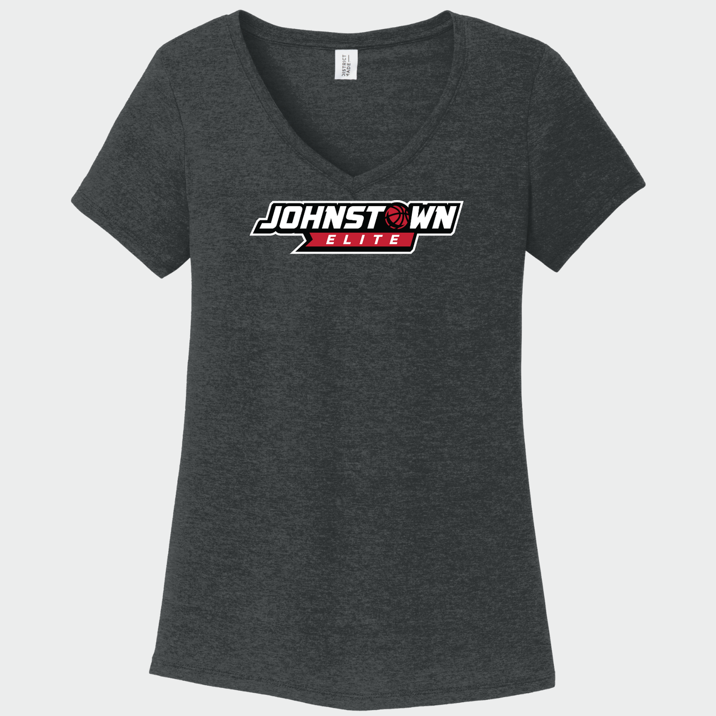 JEB: Johnstown Elite Basketball Women's Blended Short Sleeve V-Neck T-Shirt