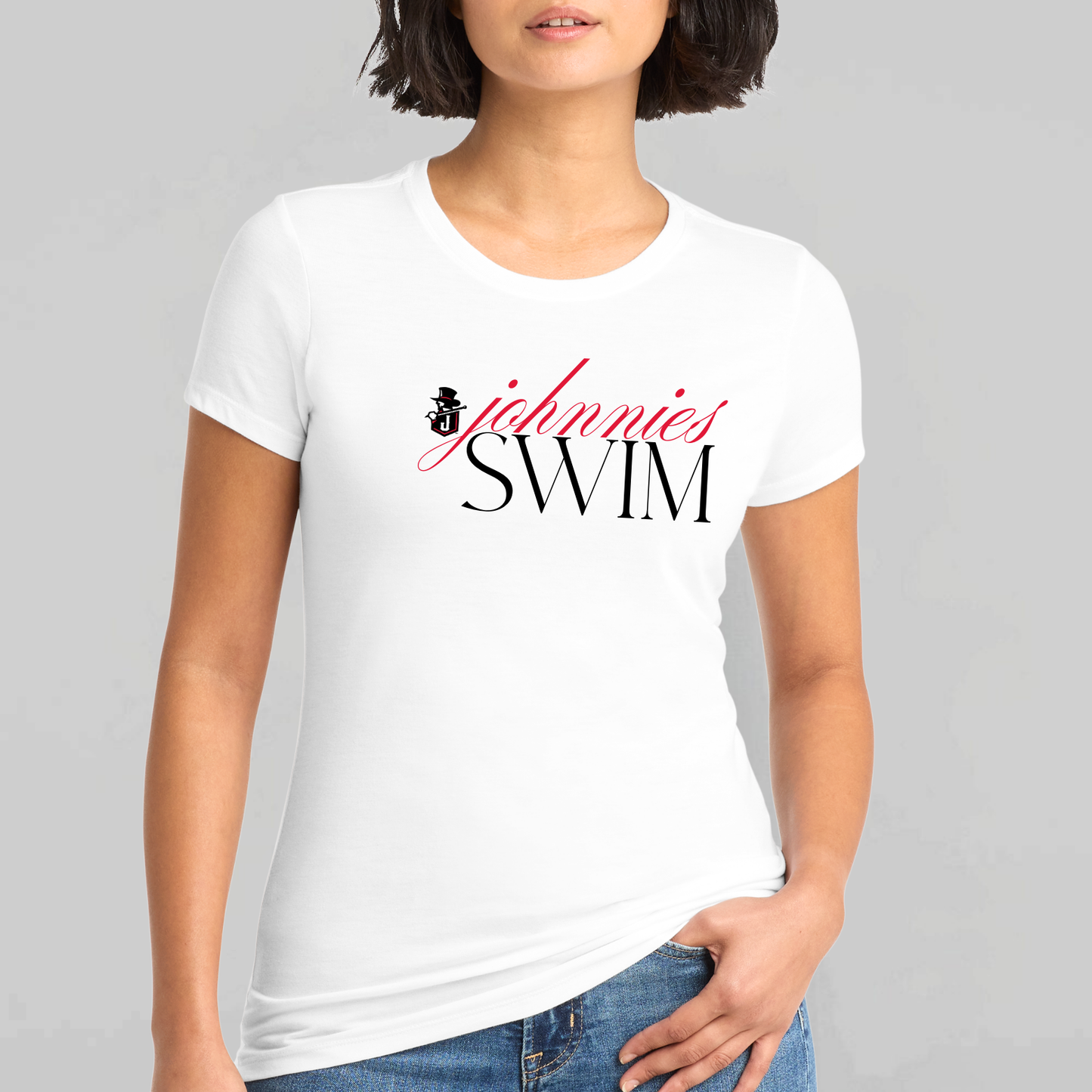 JS: Johnnies Swim Women's Triblend Short Sleeve T-Shirt