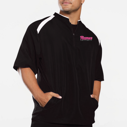Flames Softball: Short Sleeve Hitting Jacket