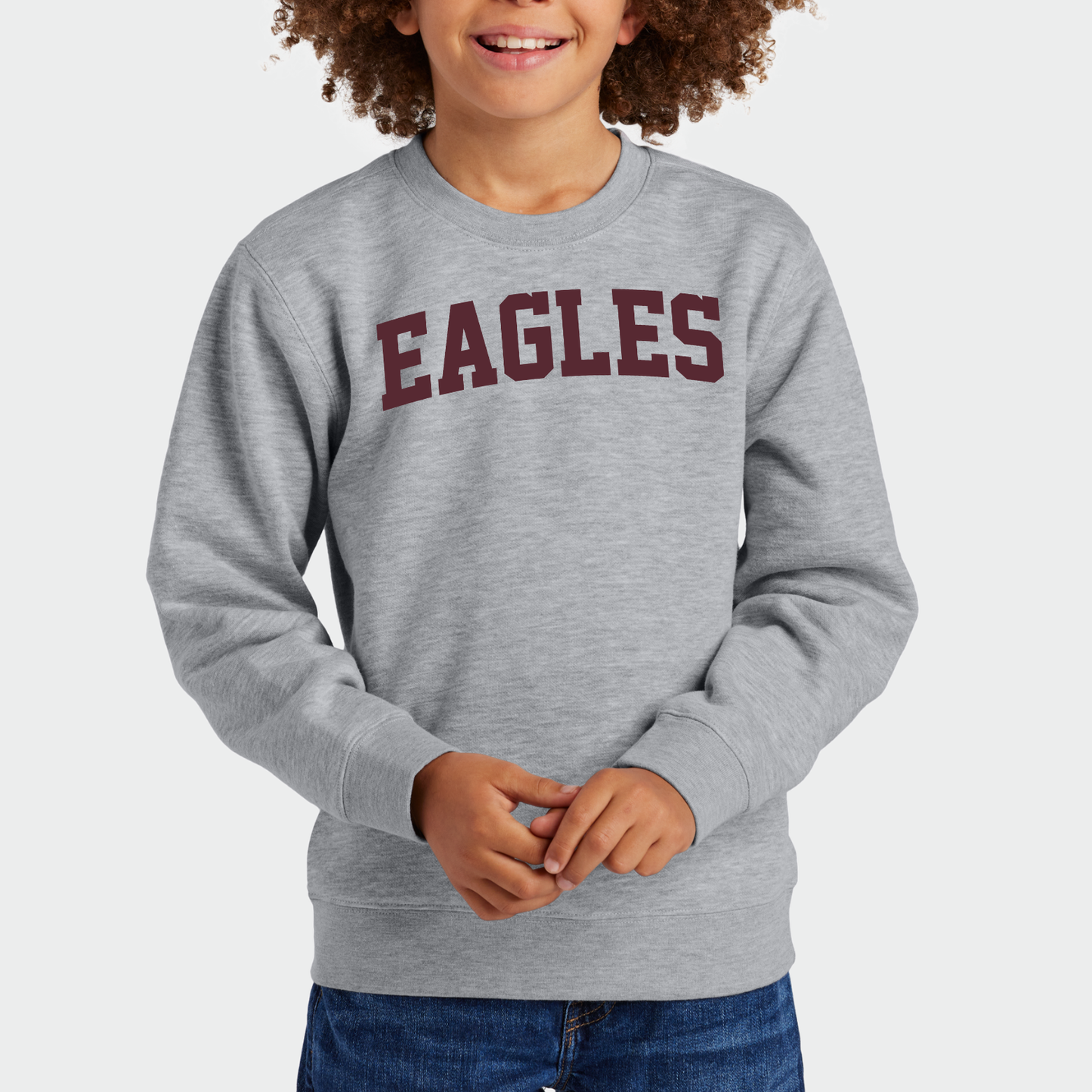 Campus Collection: Eagles Crew Sweatshirt
