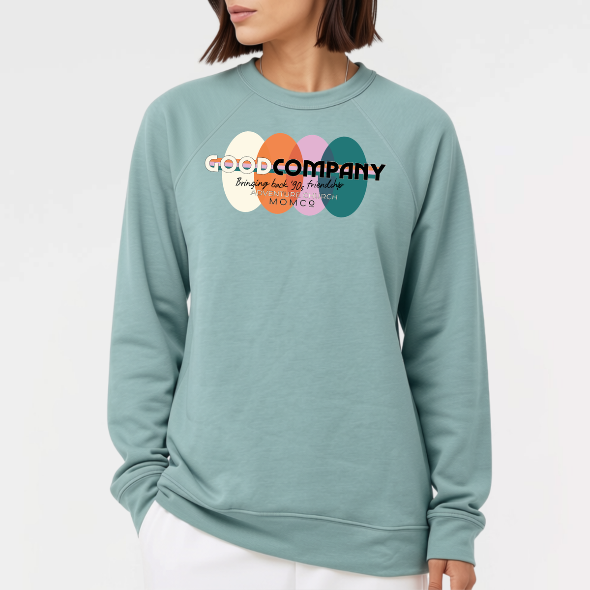 ECMco: Good Company, Raglan Crew Sweatshirt