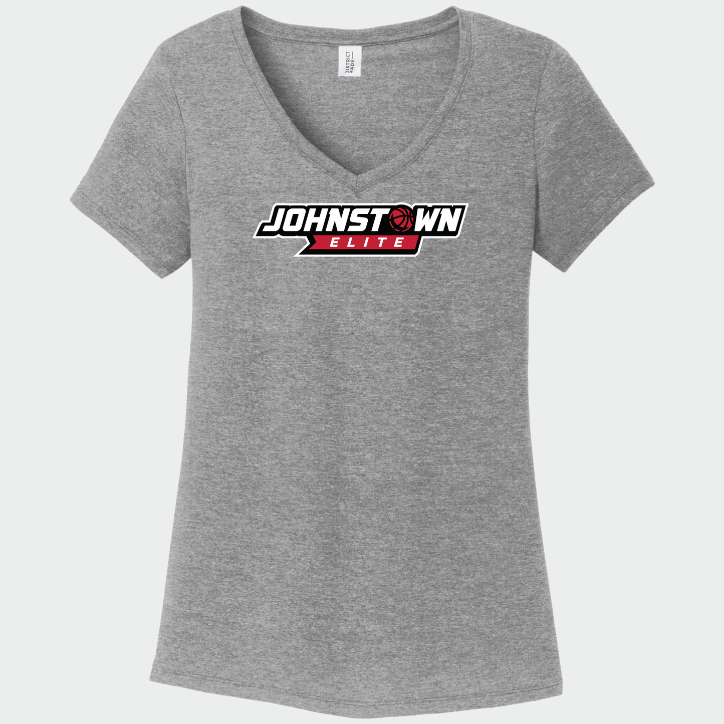 JEB: Johnstown Elite Basketball Women's Blended Short Sleeve V-Neck T-Shirt