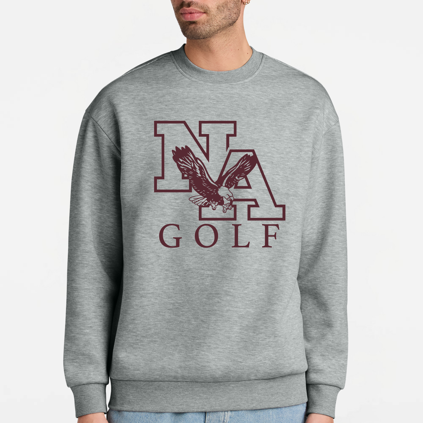 NAGolf: Heavyweight Crew Sweatshirt