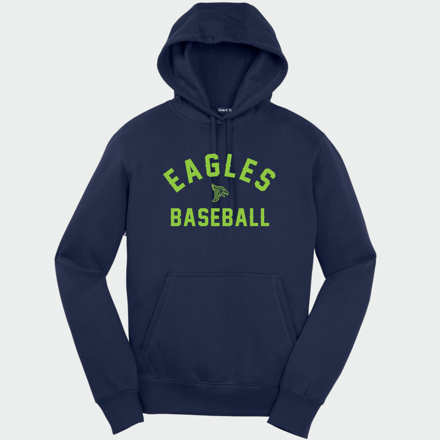Powell Eagles: Baseball Arch Athletic Hooded Fleece Sweatshirt
