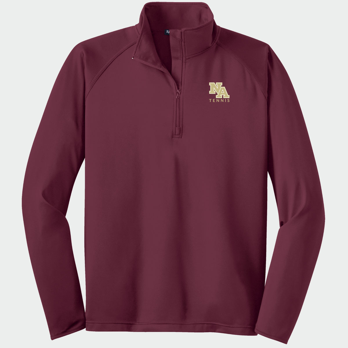 NATennis: NA Tennis, Embroidered, Stretch Quarter-Zip