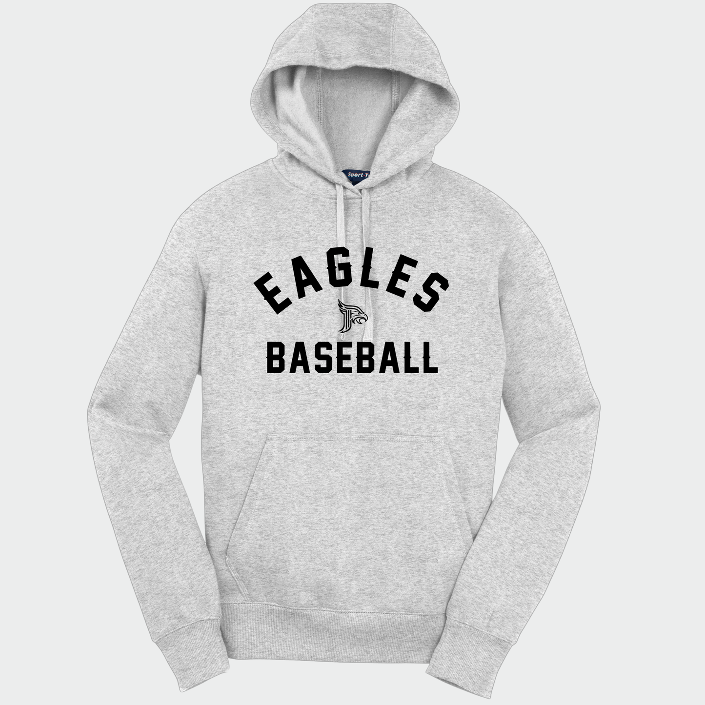 Powell Eagles: Baseball Arch Athletic Hooded Fleece Sweatshirt