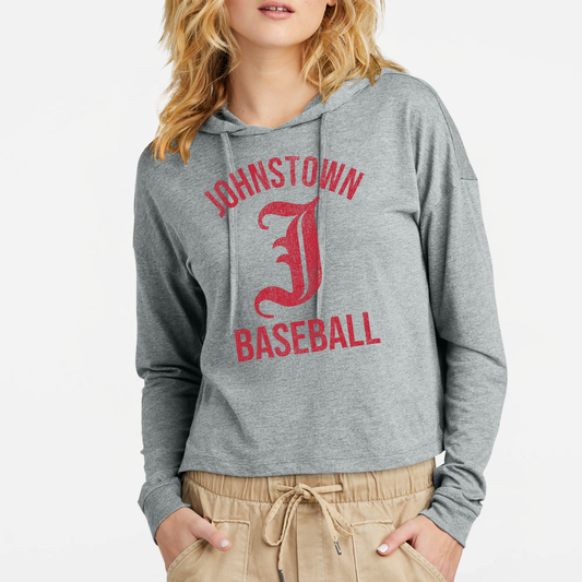 JTB: Women's Triblend Long Sleeve Hooded T-Shirt