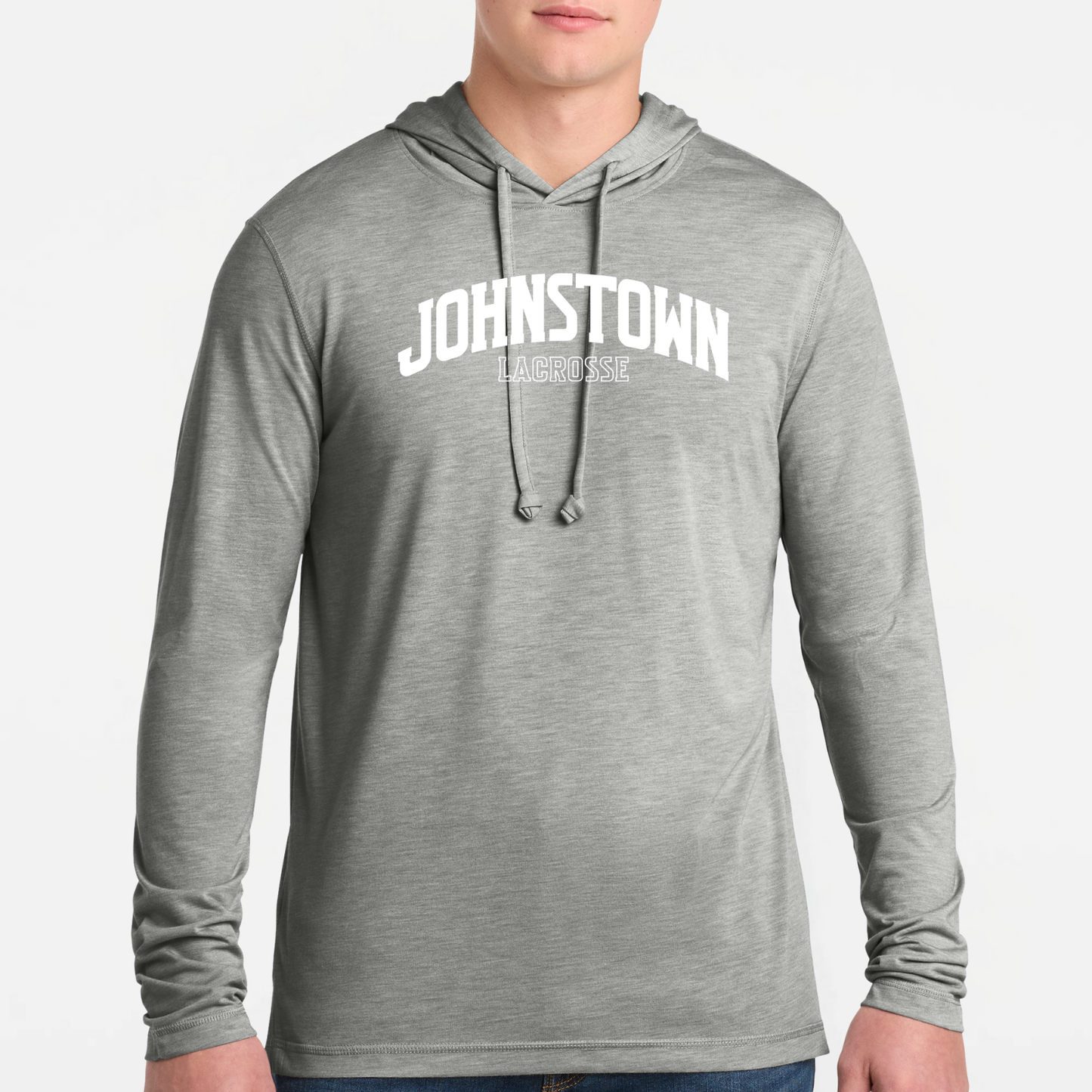 JYAA: Johnstown Arch *Pick Your Sport* Swim Long Sleeve, Hooded Triblend Tech T-Shirt