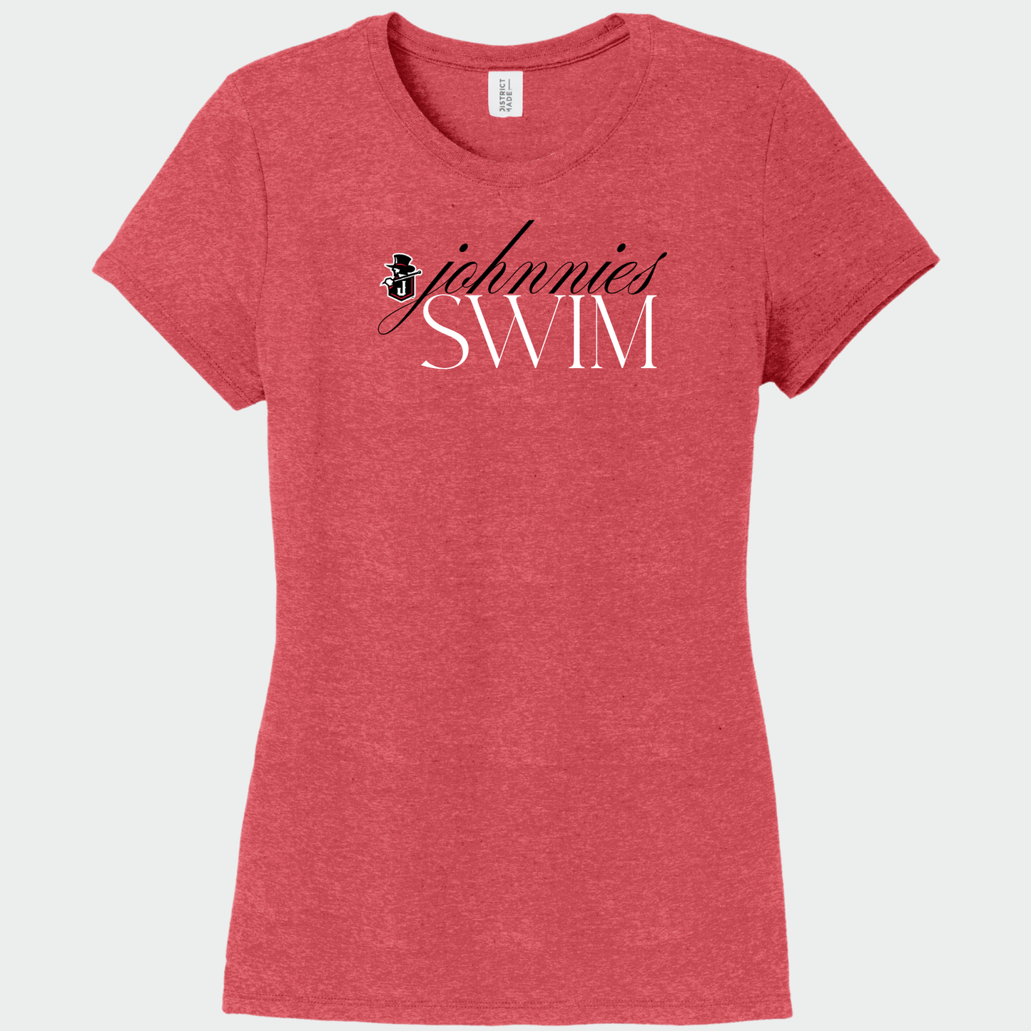 JS: Johnnies Swim Women's Triblend Short Sleeve T-Shirt