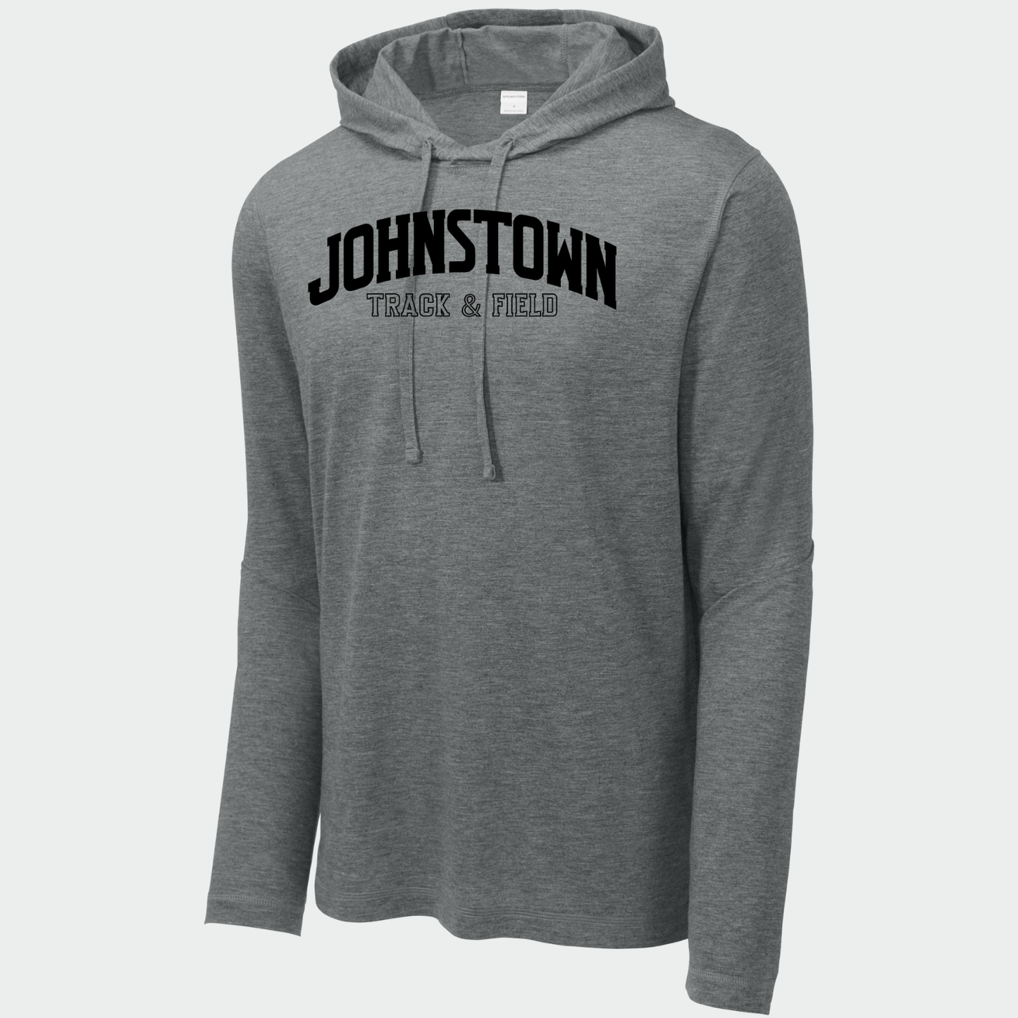 JYAA: Johnstown Arch *Pick Your Sport* Swim Long Sleeve, Hooded Triblend Tech T-Shirt