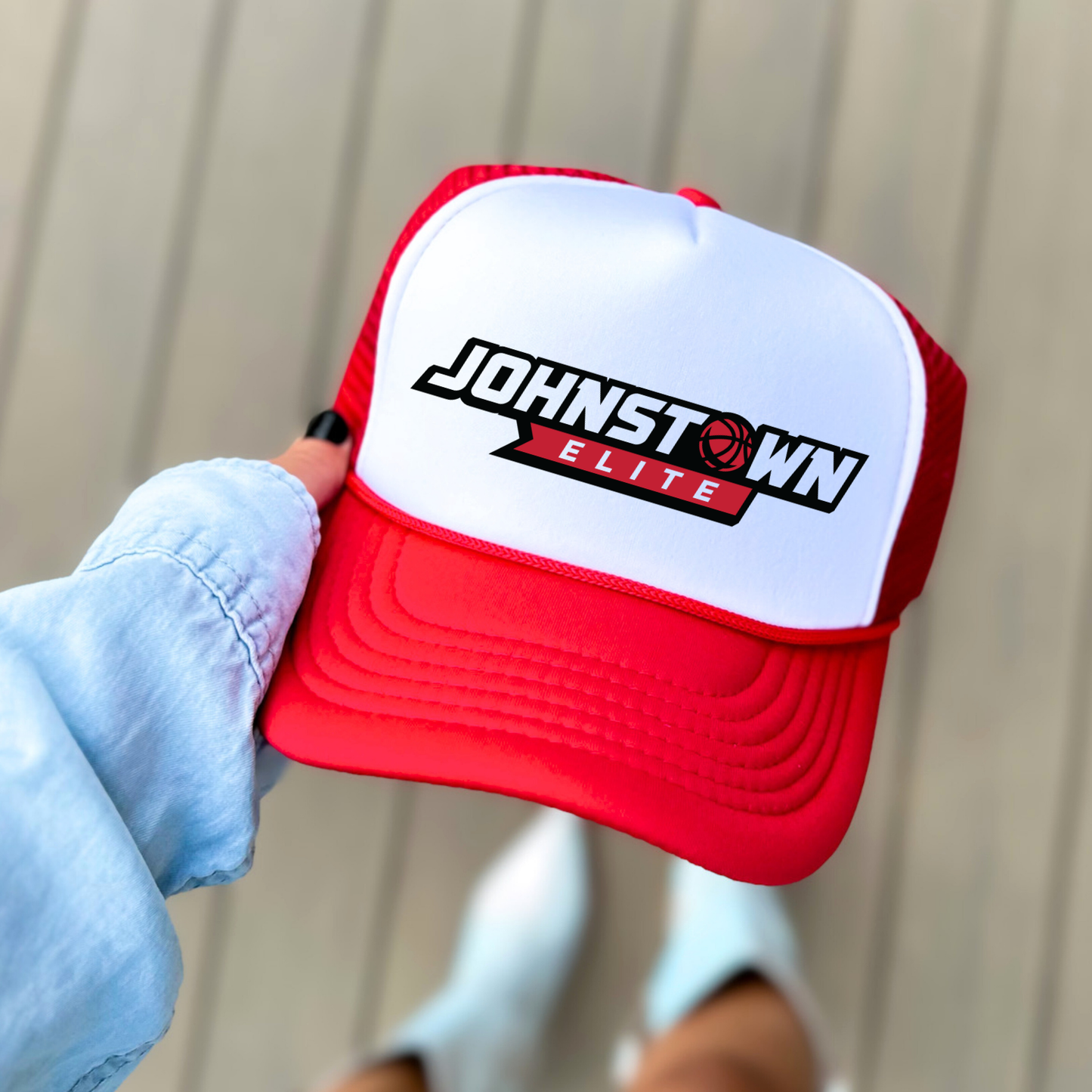 JEB: Johnstown Elite Basketball Foam Trucker Hat