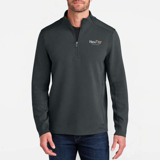 NexTier: Embroidered Transcend Quarter-Zip Sweatshirt