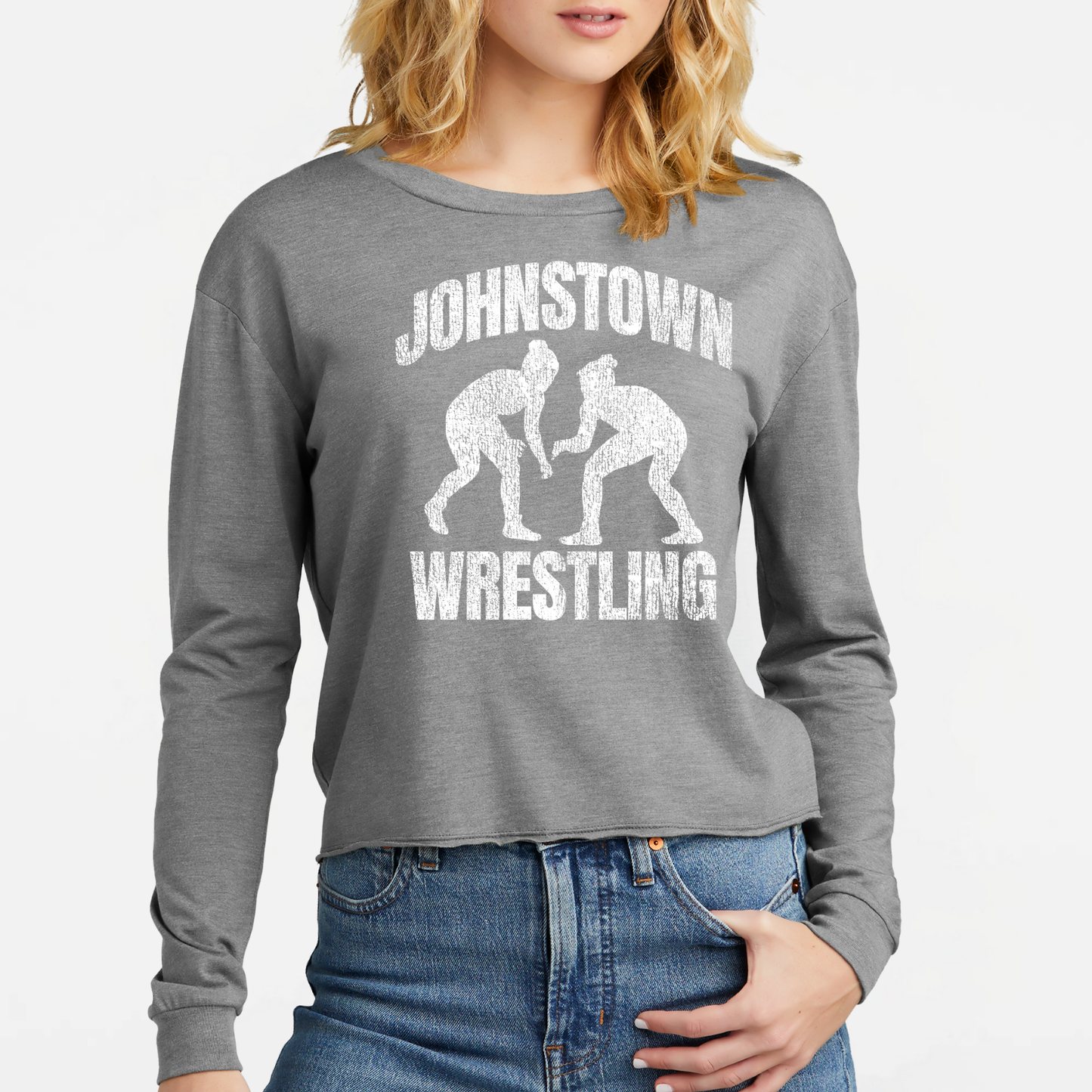 JYAA: Johnstown Wrestling Women's Triblend Long Sleeve T-Shirt