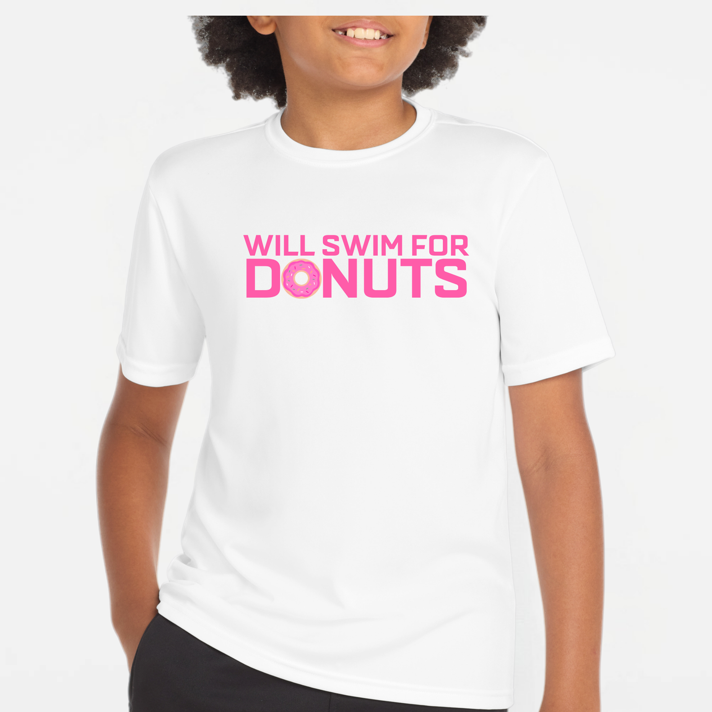 PTAC: Will Swim For Donuts Tech Tee