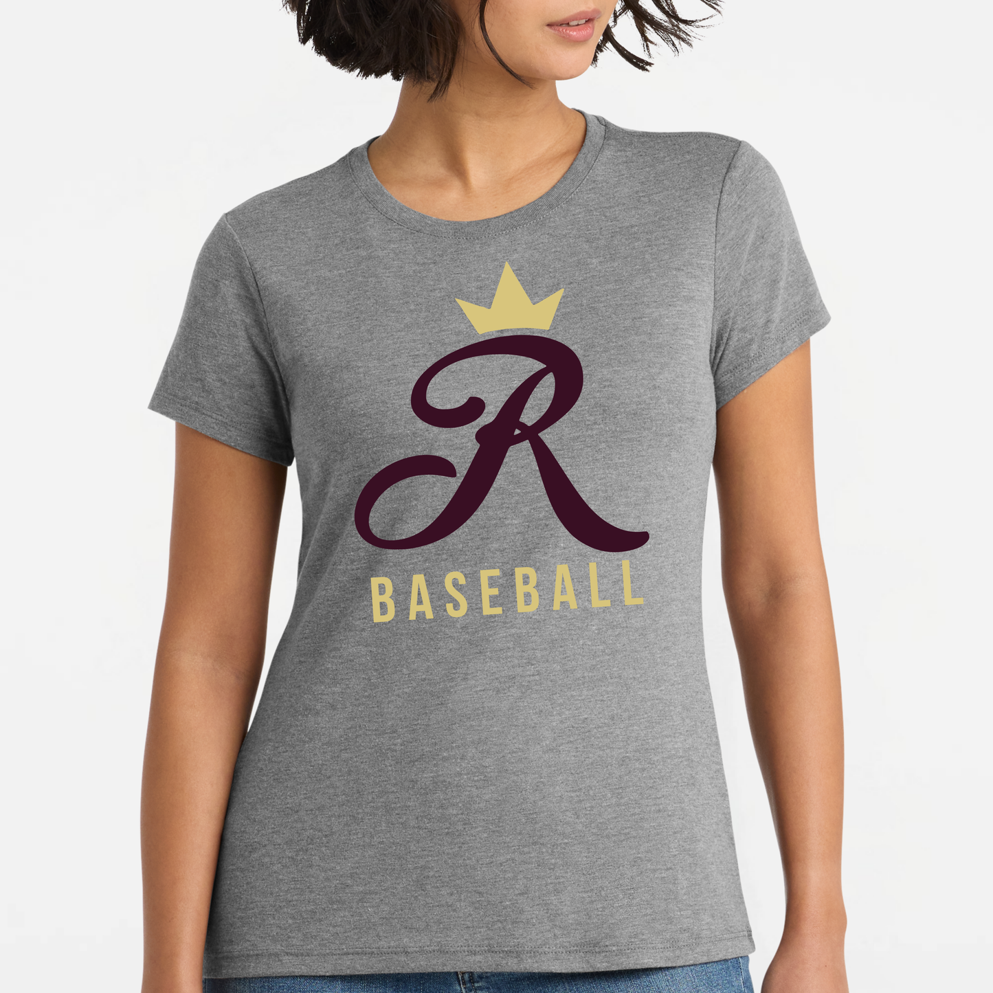 TCR: Crown R Baseball, Women's Triblend Tee