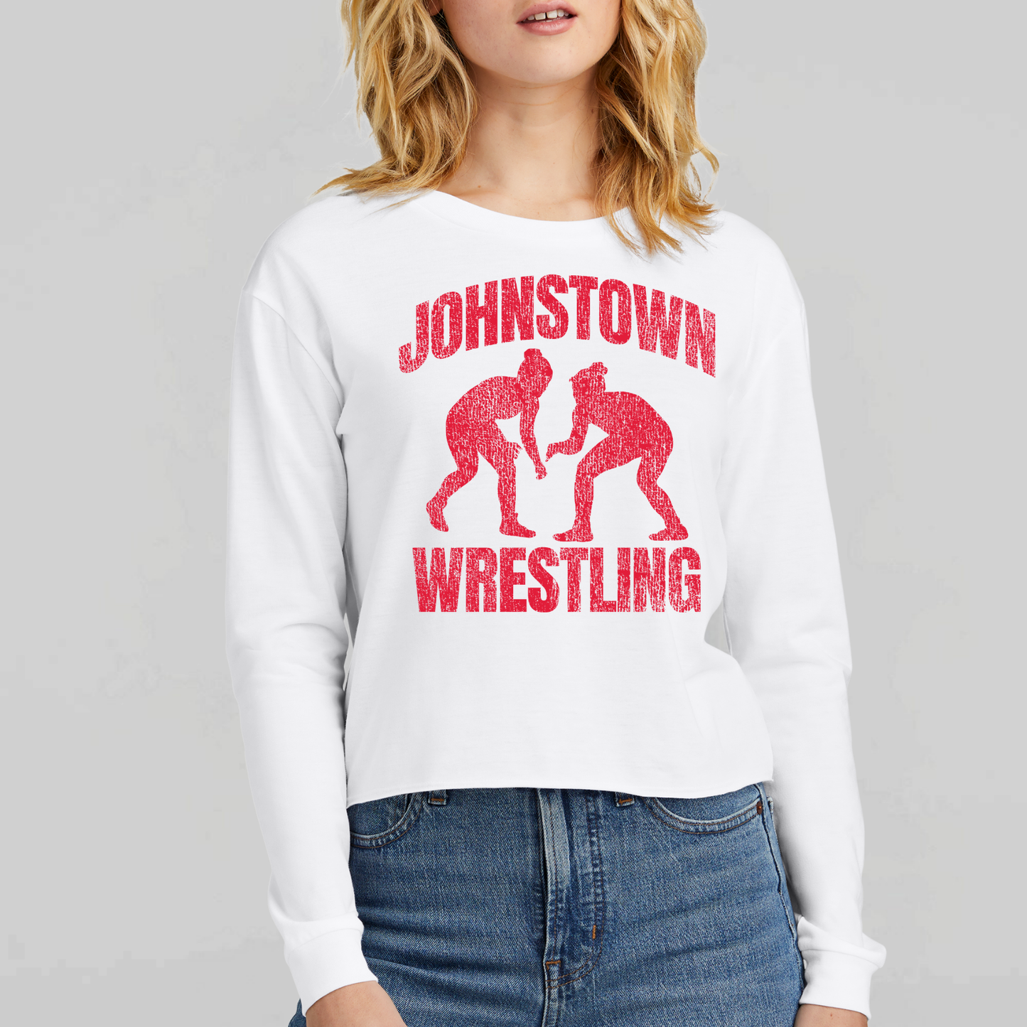 JYAA: Johnstown Wrestling Women's Triblend Long Sleeve T-Shirt