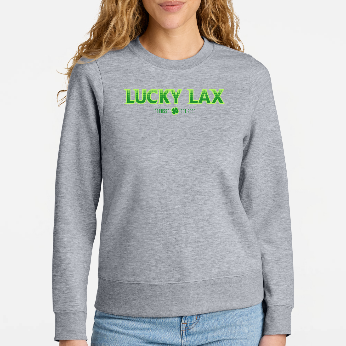 LuckyLax: Women's Crew Sweatshirt