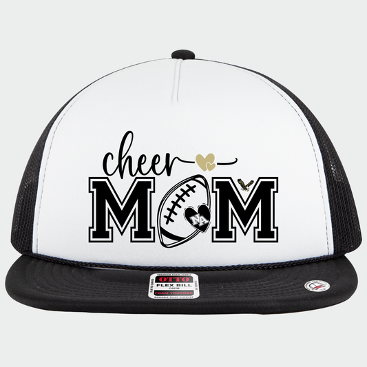NAYCHEER: Football Cheer Mom Flex-Bill Trucker Hat