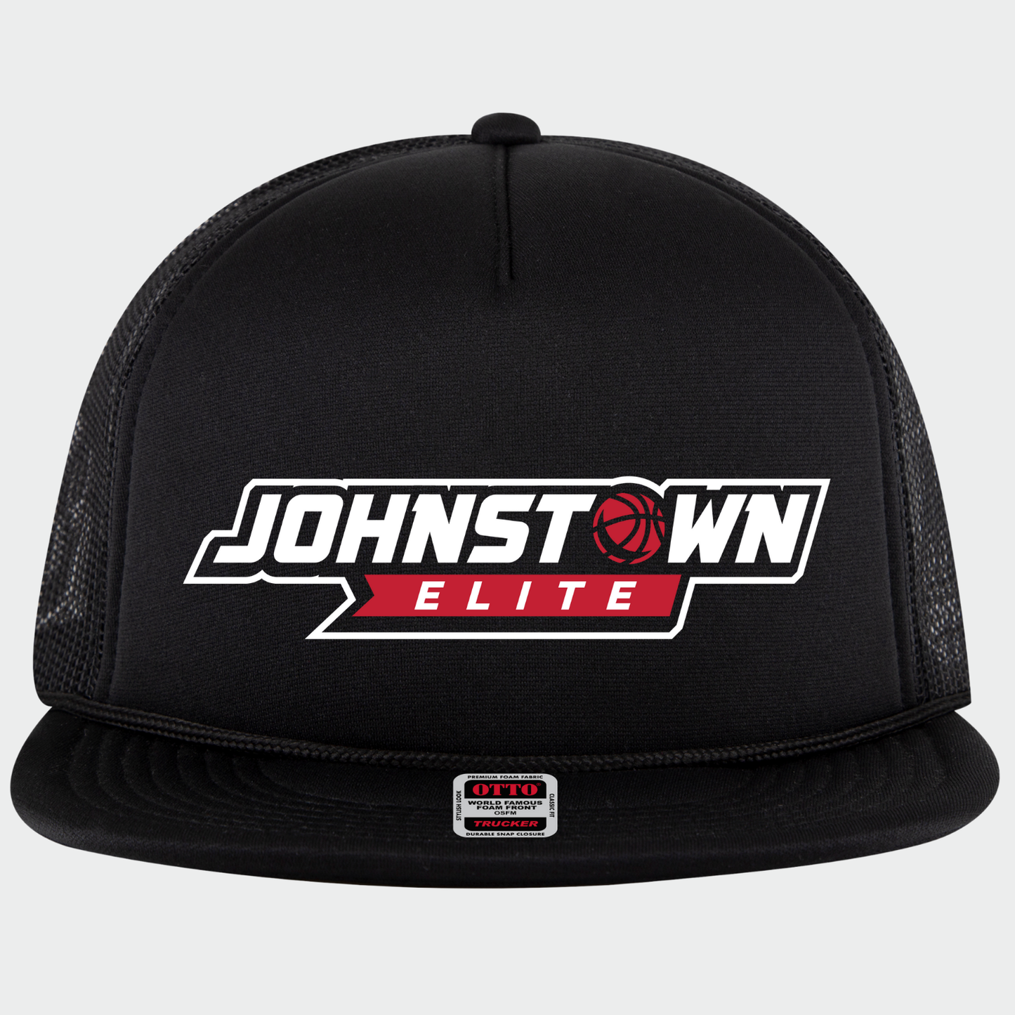 JEB: Johnstown Elite Basketball Flex-Bill Foam Trucker Hat