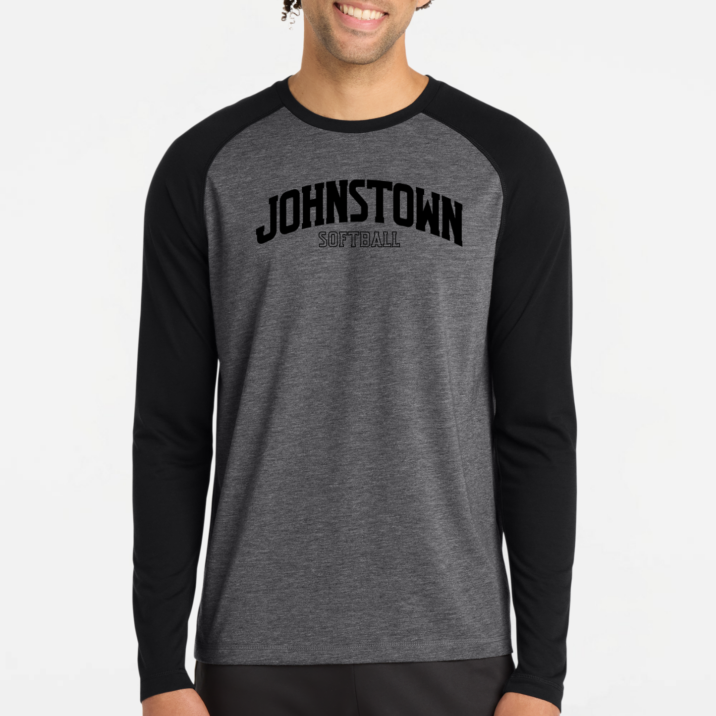 JYAA: Johnstown Arch *Pick Your Sport* Raglan Long Sleeve Triblend Tech T-Shirt