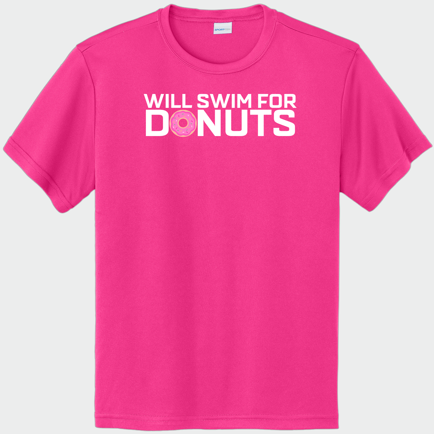 PTAC: Will Swim For Donuts Tech Tee