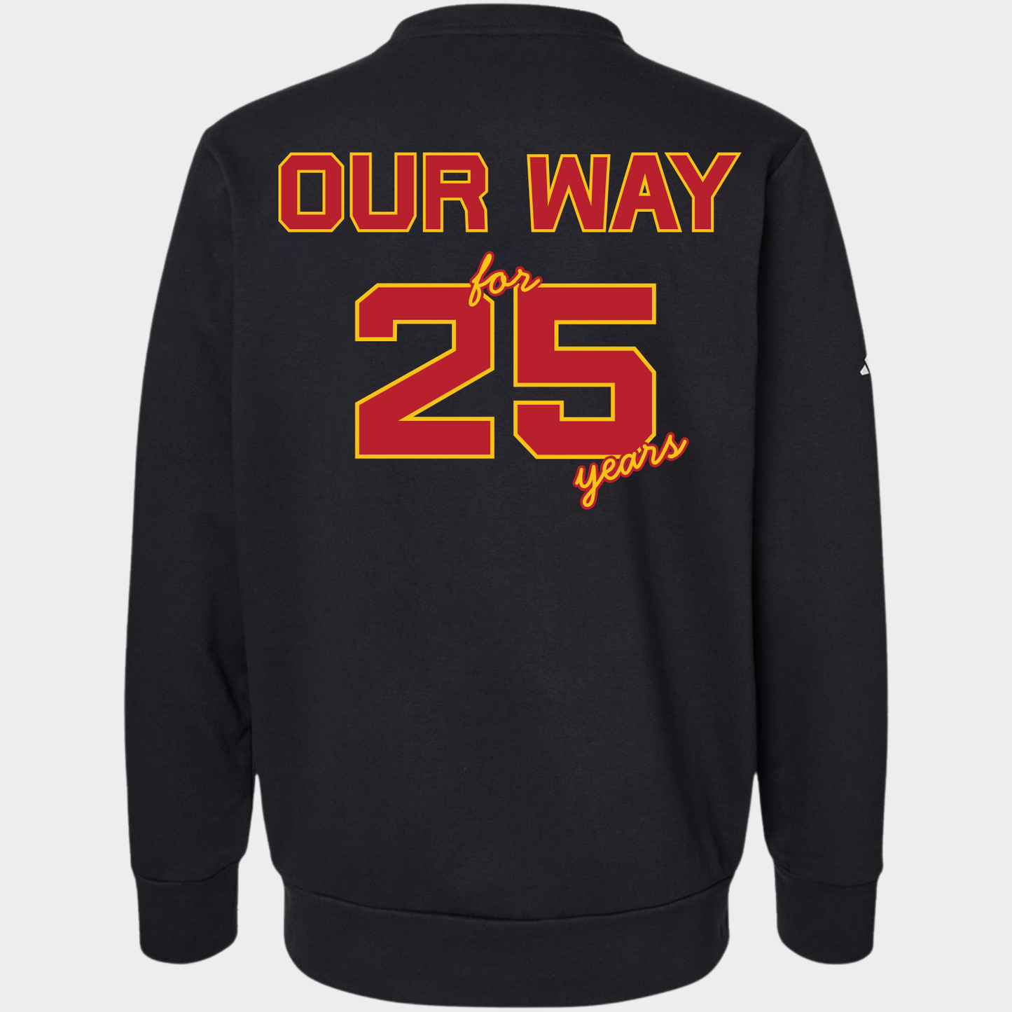 BRUINS: Swash *25 Years* Adidas Crew Sweatshirt