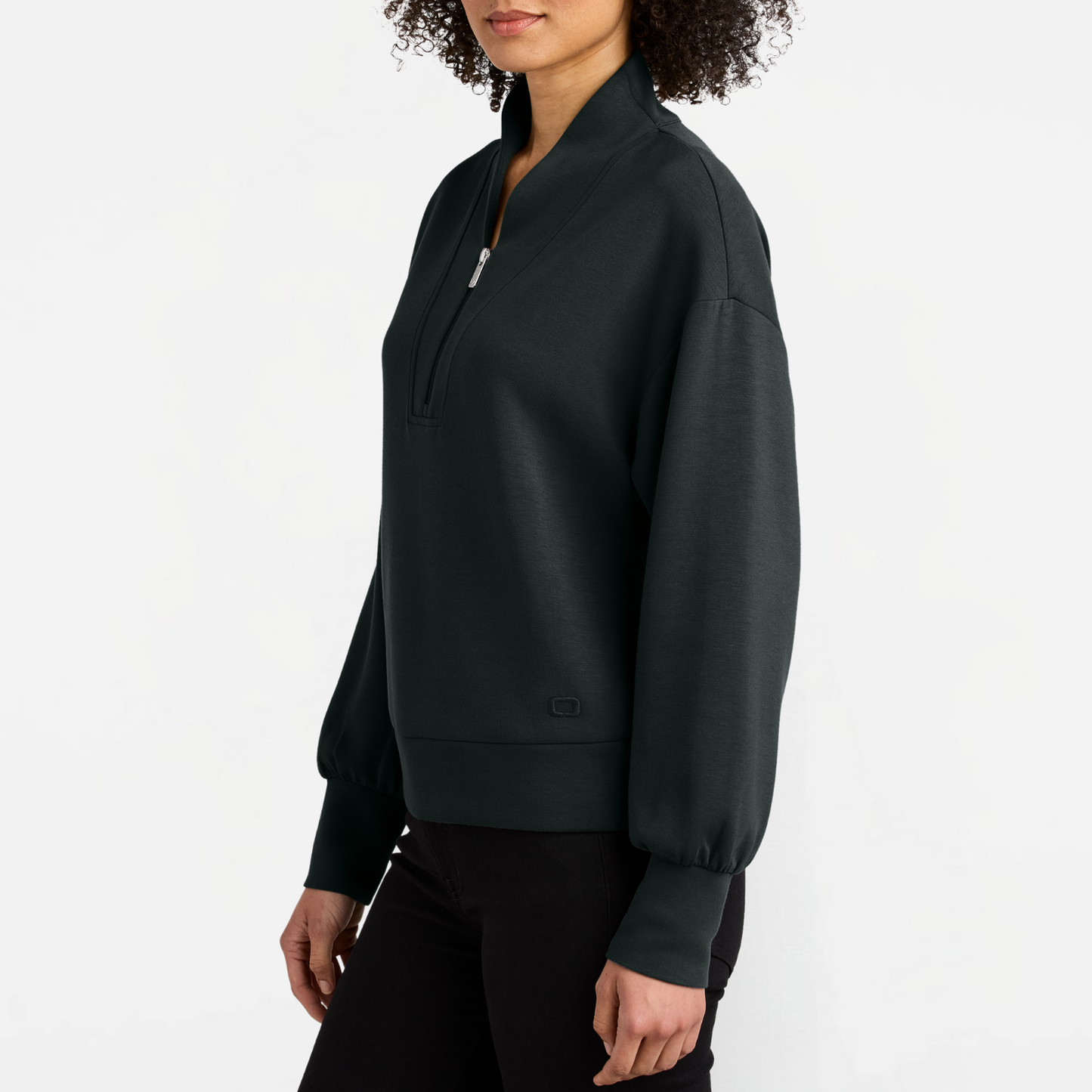 NexTier: Women's Embroidered Transcend Quarter-Zip Sweatshirt
