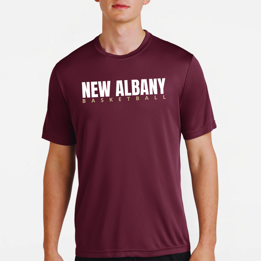 NAGTB: New Albany Basketball, Tech Tee