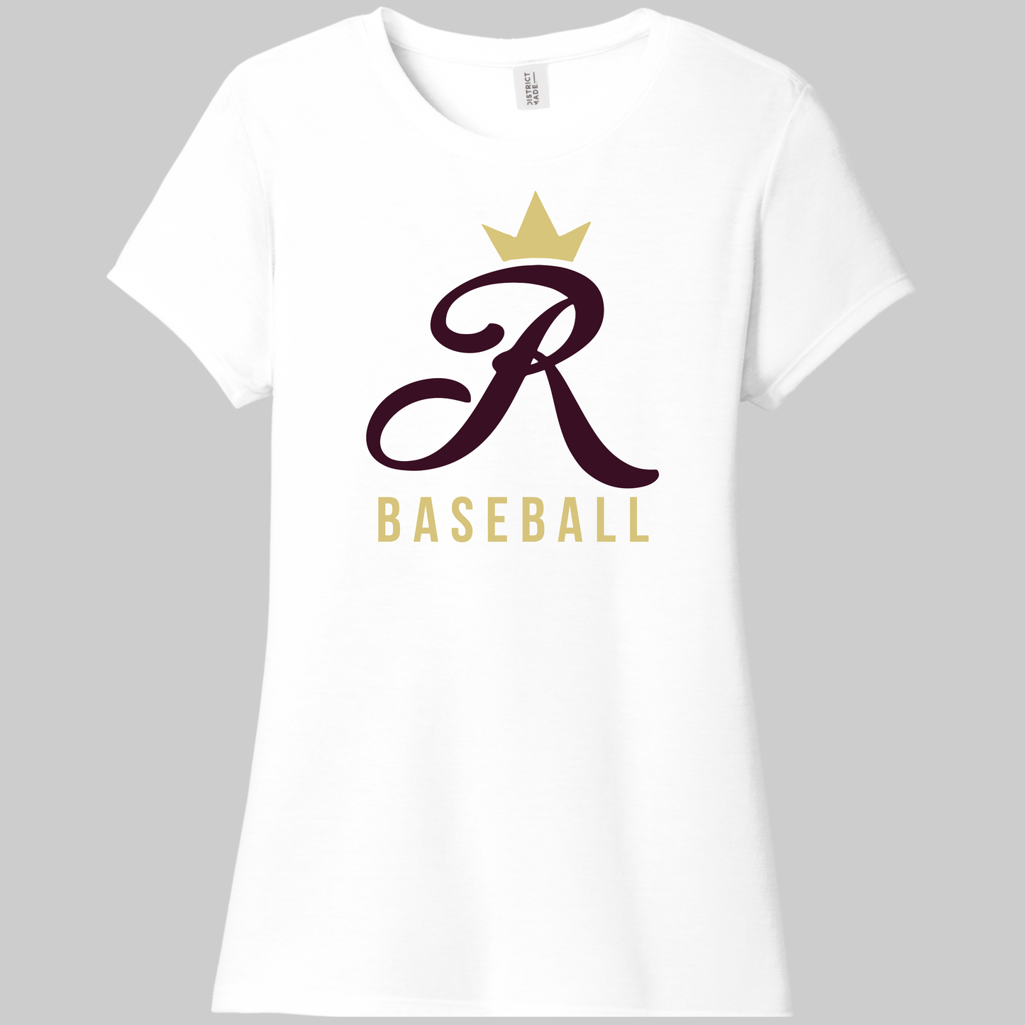 TCR: Crown R Baseball, Women's Triblend Tee