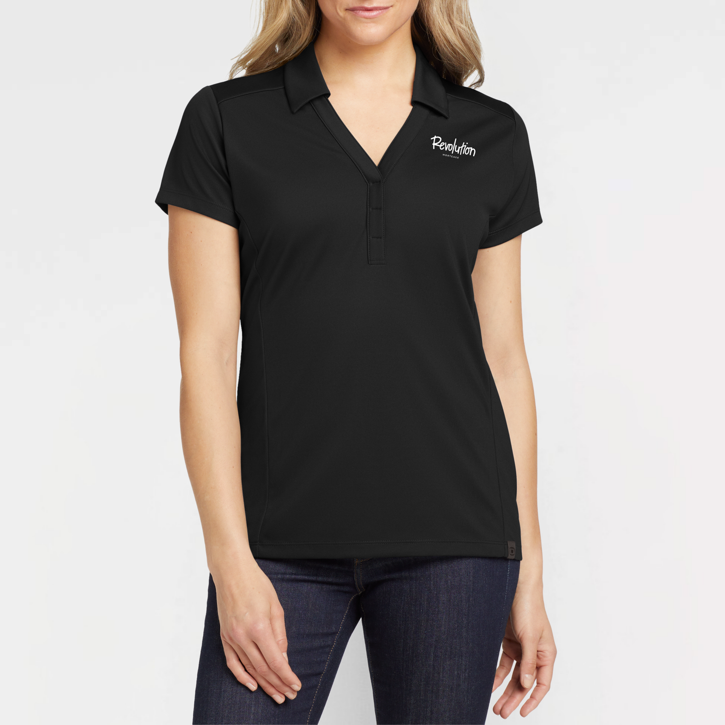 Revolution Mortgage: Embroidered, OGIO® Women's Framework Polo