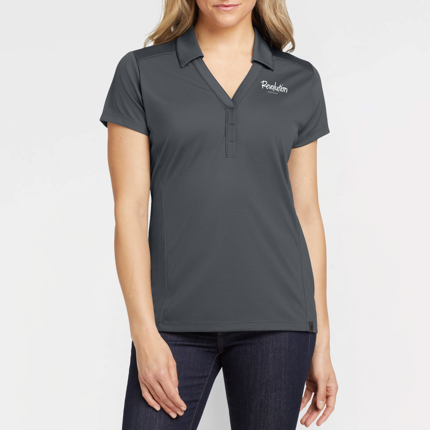 Revolution Mortgage: Embroidered, OGIO® Women's Framework Polo