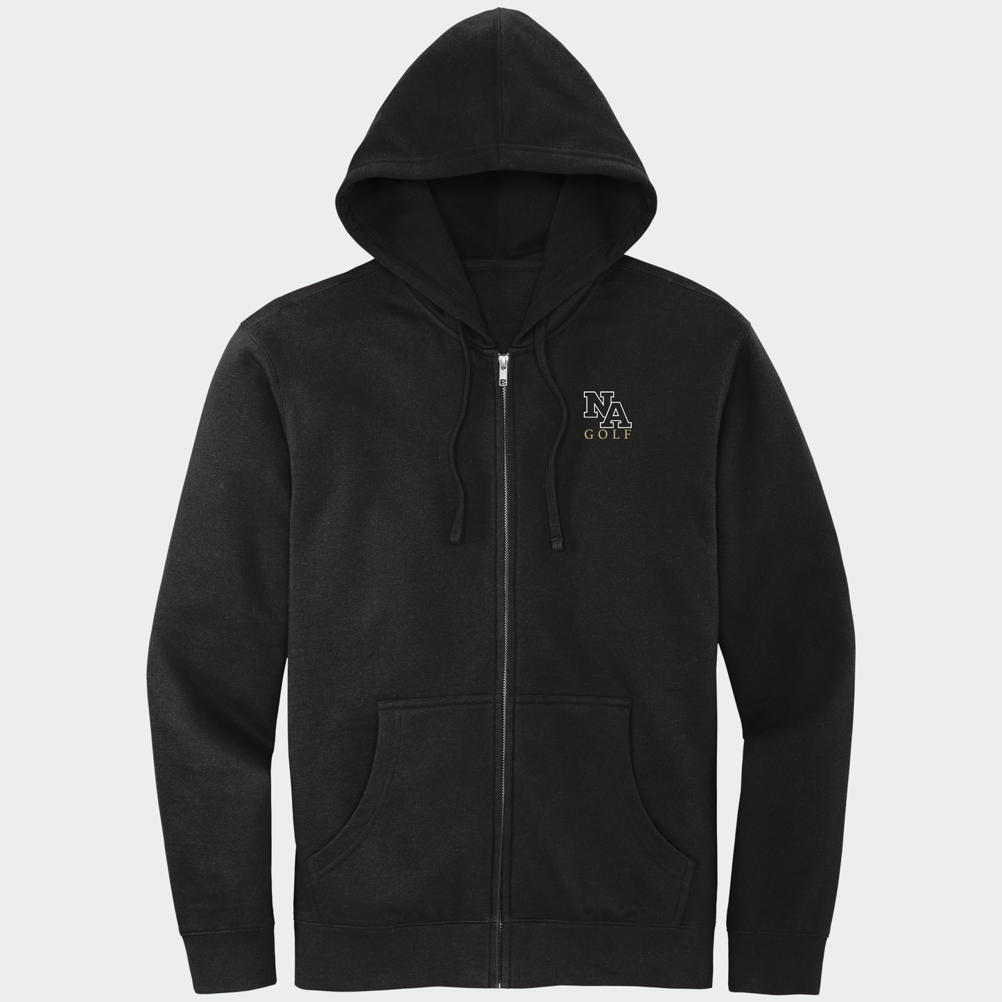 NAGolf: Embroidered, Full-Zip Hooded Sweatshirt