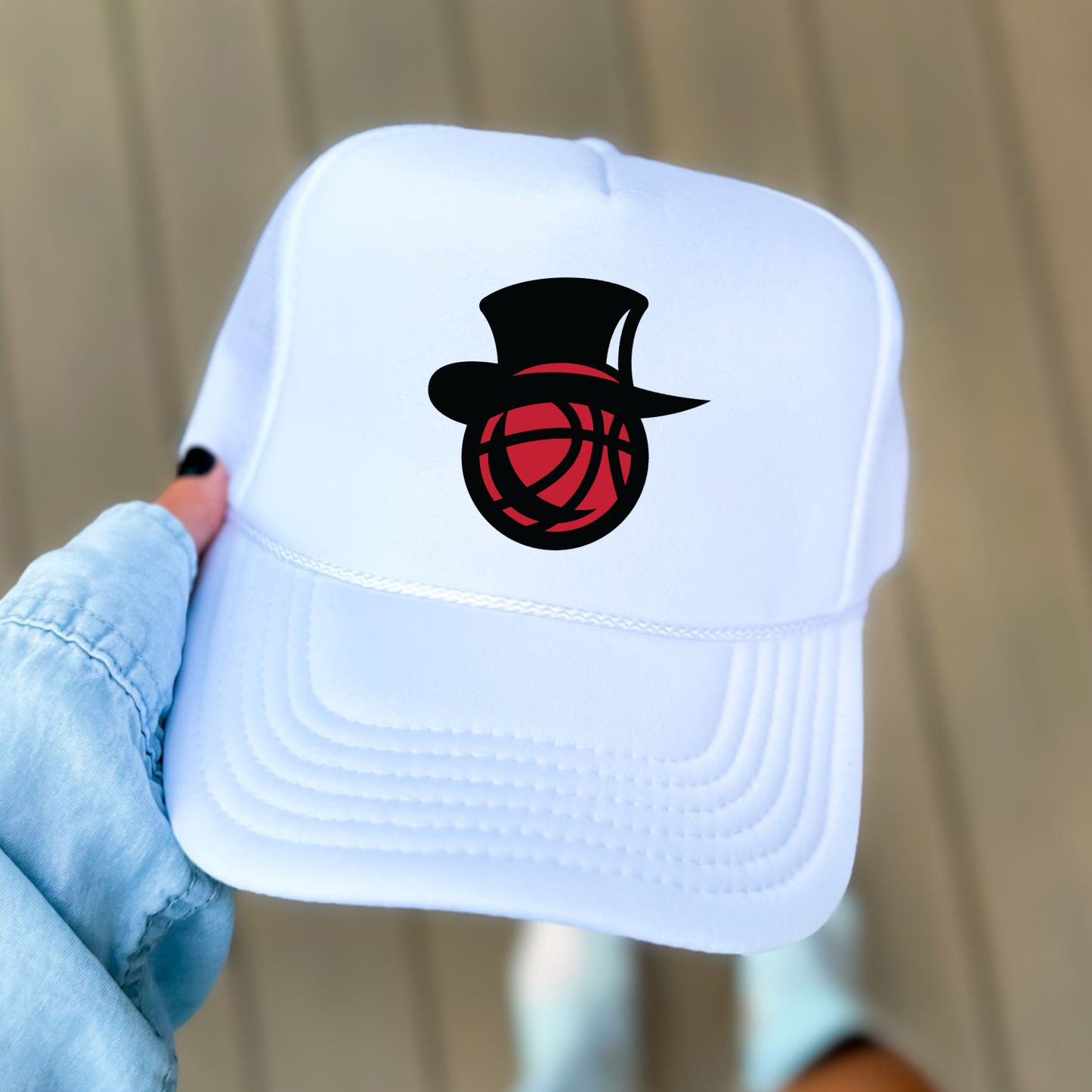 JEB: Johnstown Elite Basketball Top Hat Foam Trucker Hat