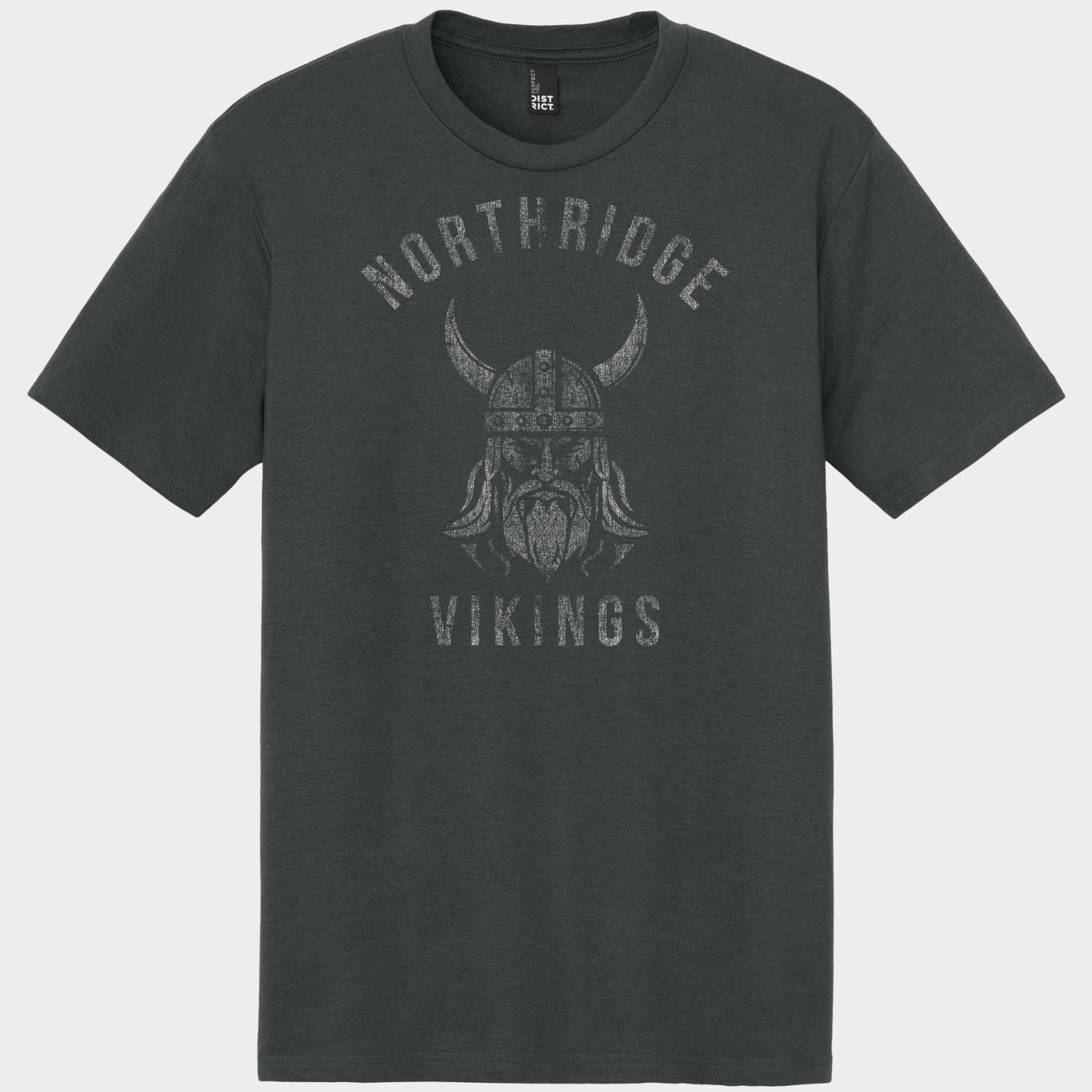 NRS: Northridge Vikings *Distressed Graphic* Blended T-Shirt