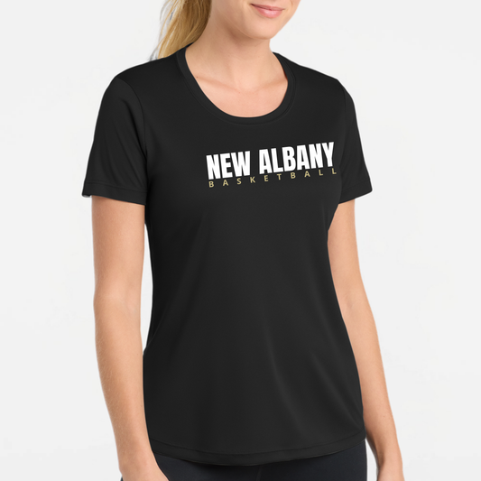 NAGTB: New Albany Basketball, Women's Tech Tee