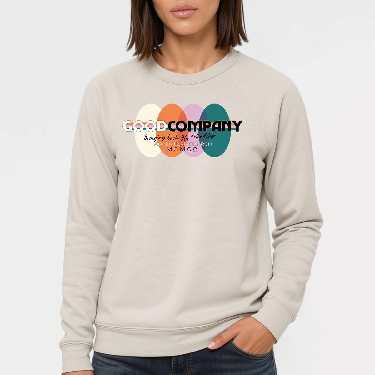 ECMco: Good Company, Raglan Crew Sweatshirt