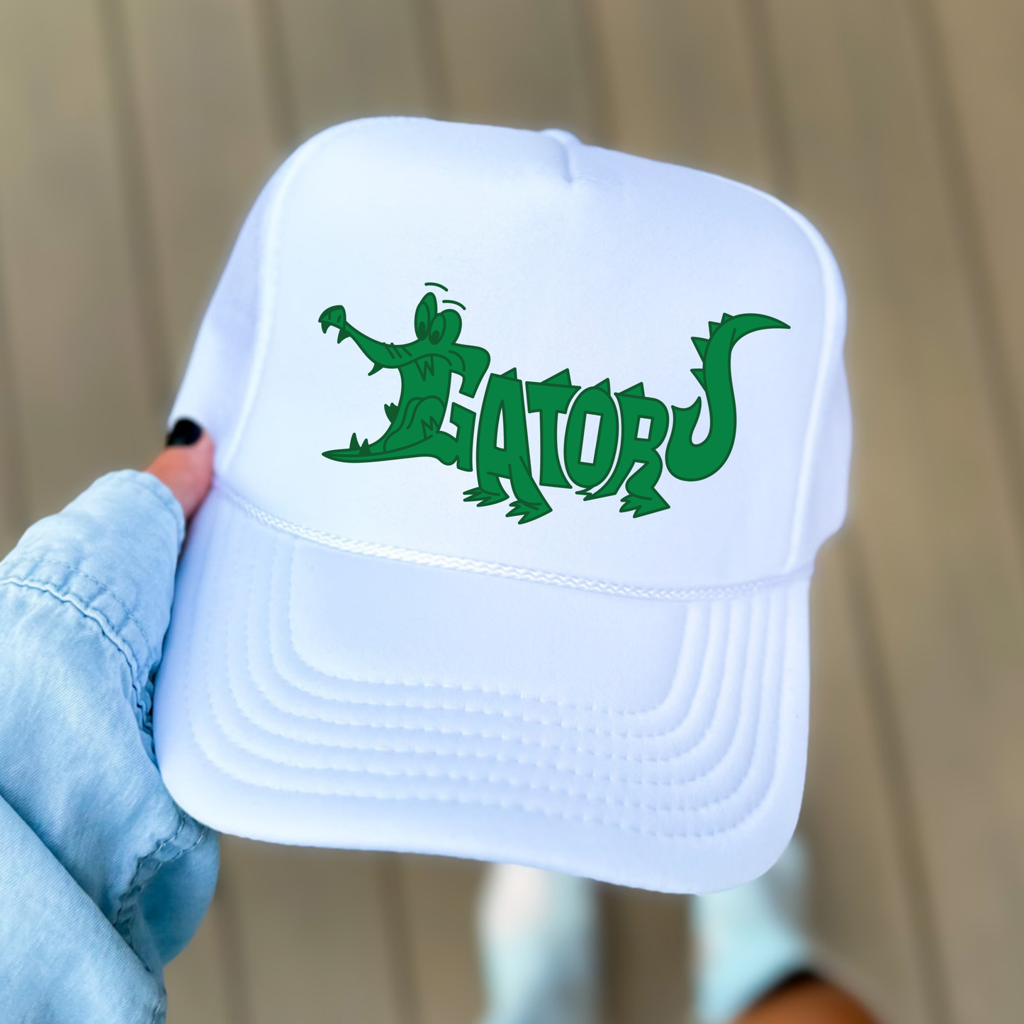 PTAC: Gators Reto Logo Foam Trucker Hat