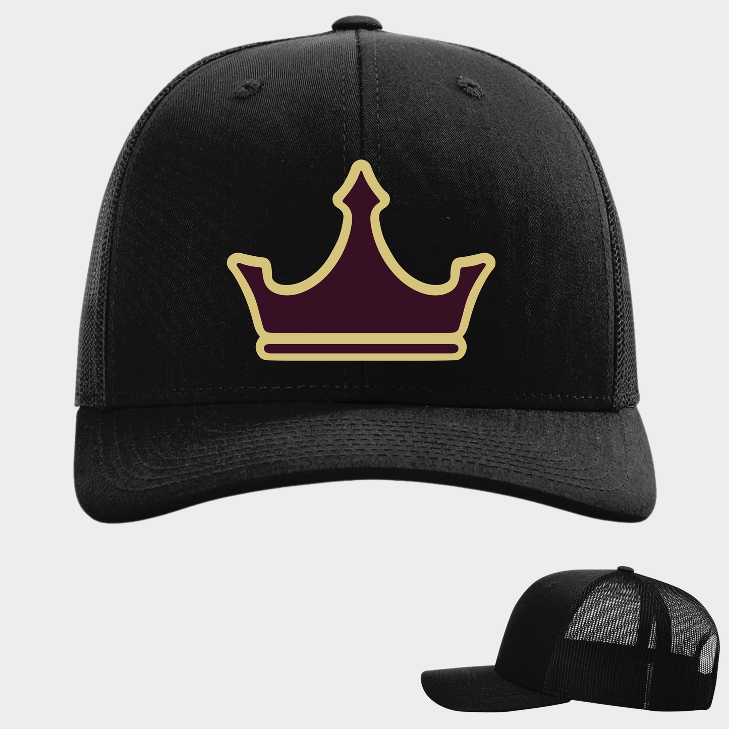 TCR: Triple Crown, Trucker Cap *3D Embroidered*