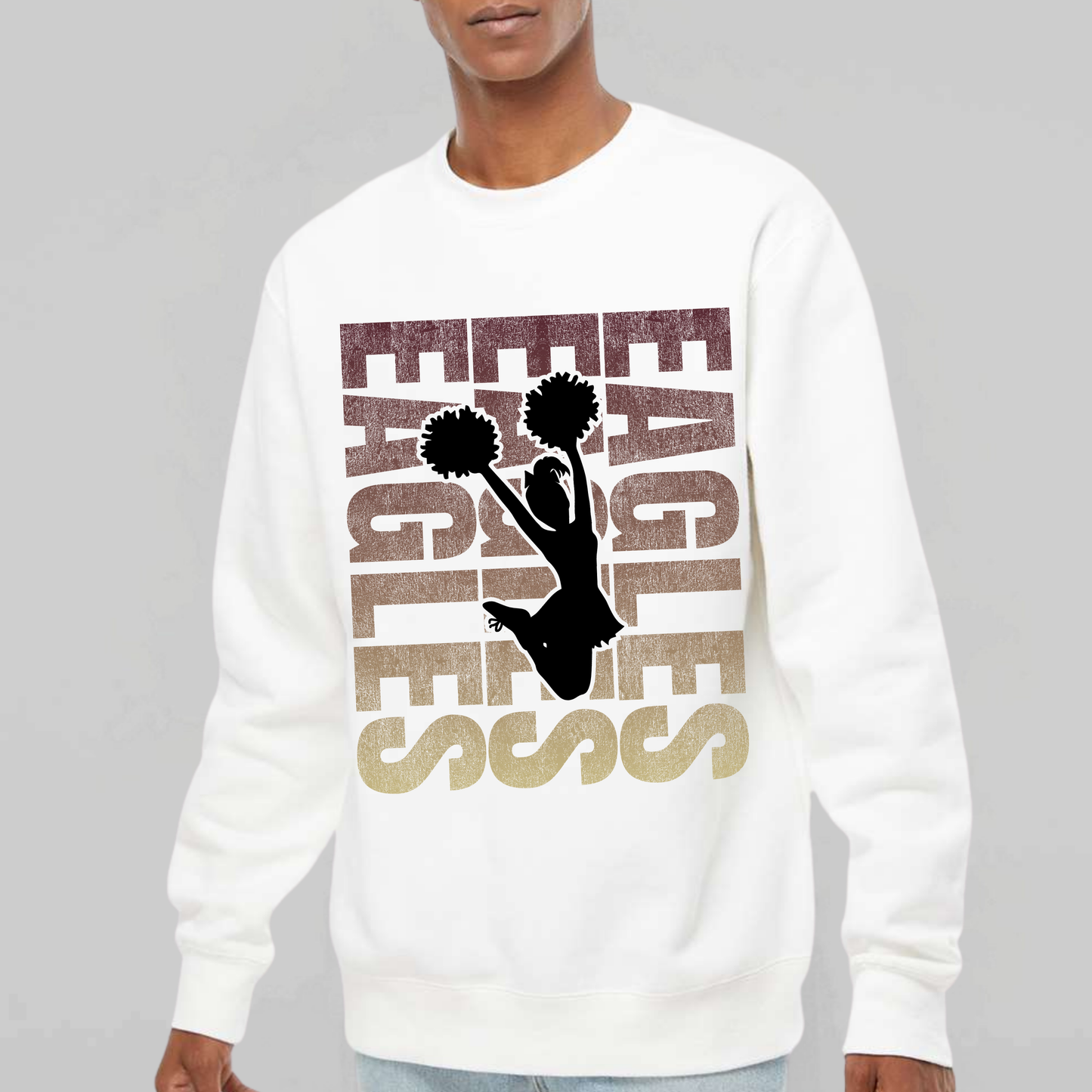 NAYCheer: Pigment-Dyed Crew Sweatshirt