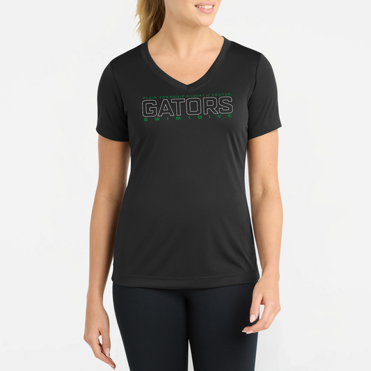 PTAC: Gators Women's Tech V-Neck Tee