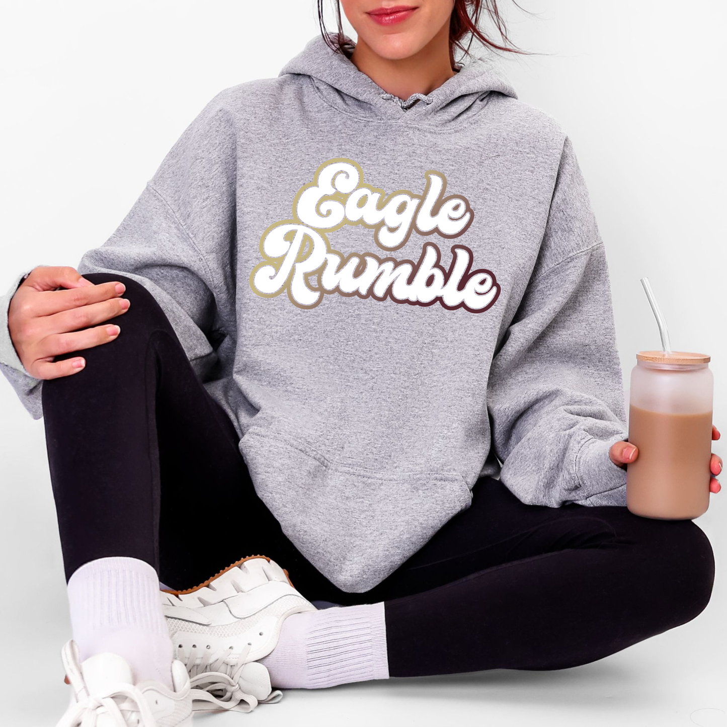 NAYCheer: Eagle Rumble Hooded Sweatshirt