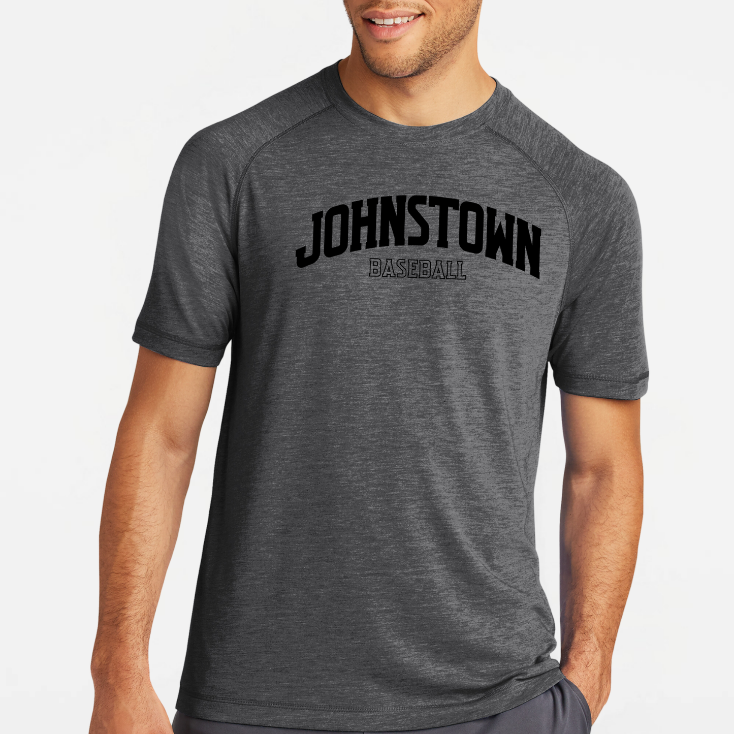 JYAA: Johnstown Arch *Pick Your Sport* Raglan Triblend Tech T-Shirt