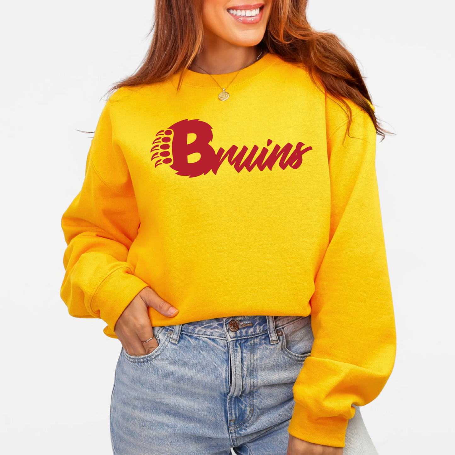BRUINS: B-Claw Crew Sweatshirt