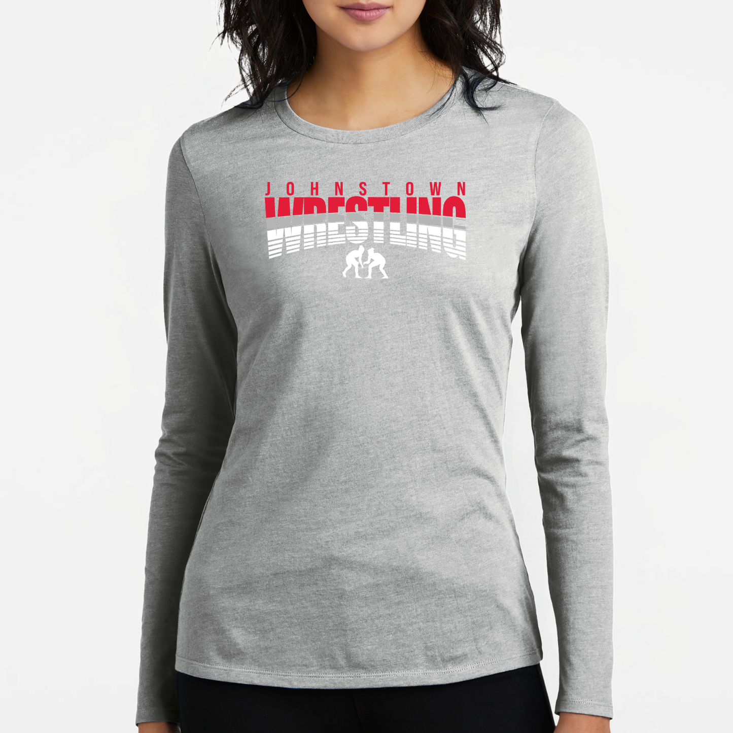 JYAA: Johnstown Wrestling Women's CVC Long Sleeve T-Shirt